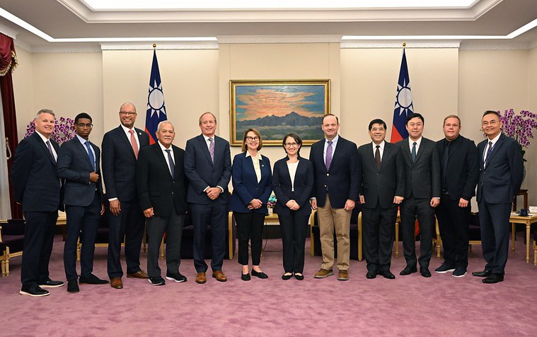 接見全美州檢察長協會訪團 蕭副總統盼台美建立更廣泛的合作關係