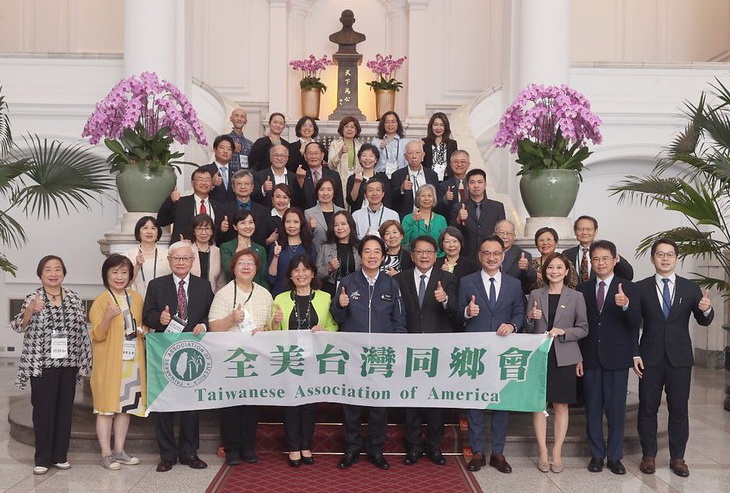 賴總統接見全美台灣同鄉會　盼共同努力讓台美合作交流繼續大步前進