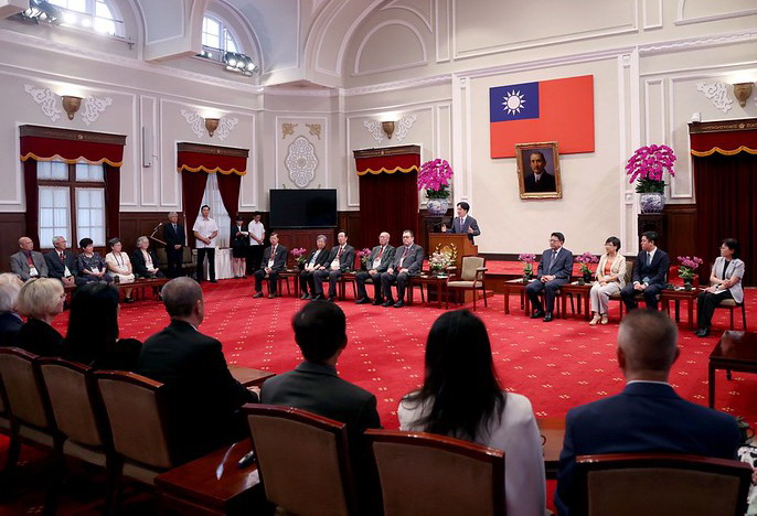 接見北美舜裔篤親總公所僑領 賴總統期共同提升國家能見度與競爭力