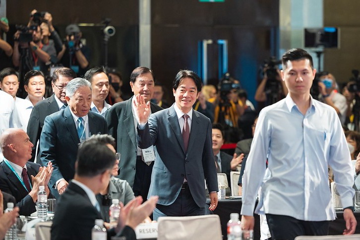 出席凱達格蘭論壇開幕 賴總統盼民主夥伴團結一致守護共享的價值