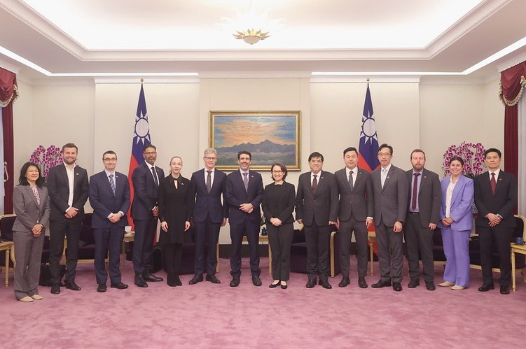 蕭副總統接見澳洲戰略政策研究所訪問團 盼持續深化台澳各領域合作