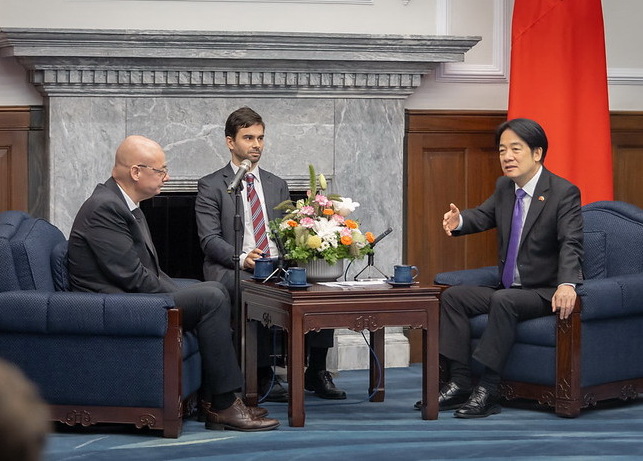 接見波蘭國會參議院副議長訪問團 賴總統感謝支持並盼持續深化合作
