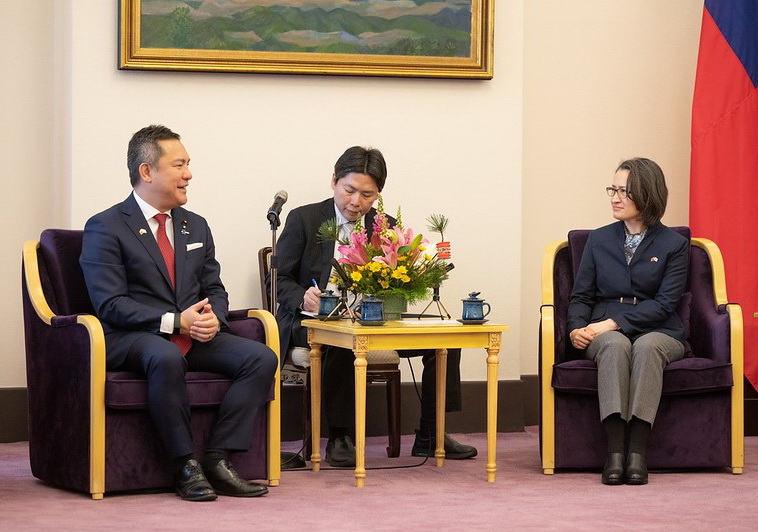 蕭副總統接見日眾議員鈴木英敬 感謝促進民間交流 提升台日友好關係