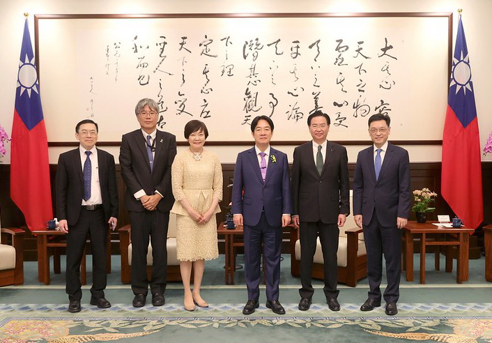 賴總統接見安倍昭惠女士 盼續攜手維護印太區域和平穩定繁榮發展