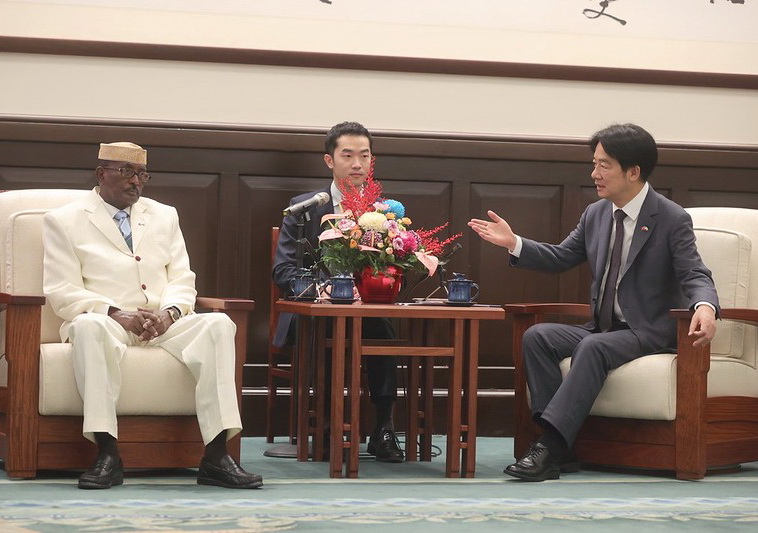 賴總統接見索馬利蘭共和國慶賀團 盼深化友誼 共創繁榮發展新局面