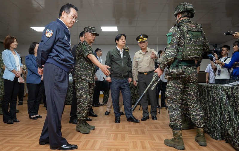 賴總統勗勉陸戰隊66旅 期勉精實勤訓向世界展現守護民主台灣決心
