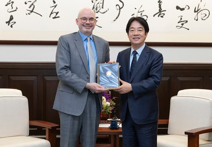 賴總統接見AIT新任處長谷立言 盼台美夥伴關係不斷深化 好上加好