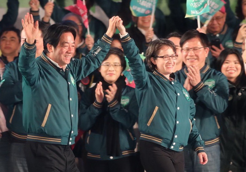 賴清德、蕭美琴獲558萬6,019票 當選中華民國第16任總統副總統
