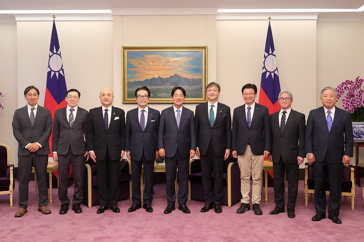 接見日本參議員北村經夫與堀井巖 賴副總統盼續深化台日關係與合作