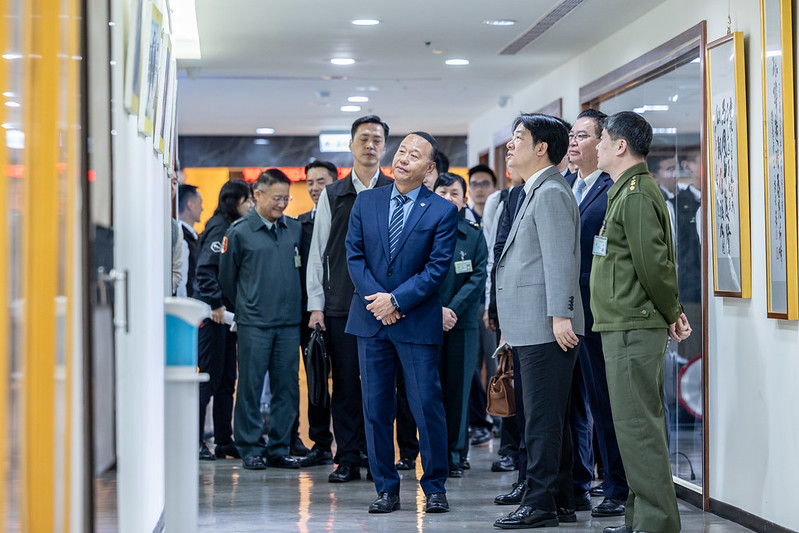 賴總統勉青年日報及軍聞社 期續傳遞對民主自由的堅持 凝聚國人共識