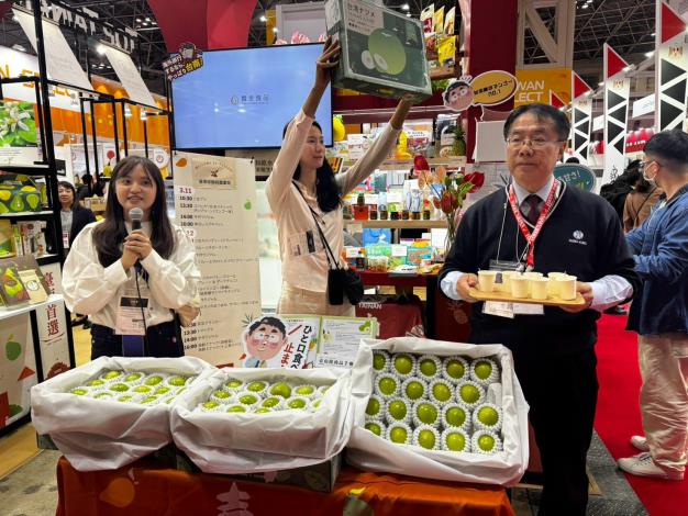 「東京國際食品展」臺南隊傳喜訊  開展3天接單破3億已超去年金額