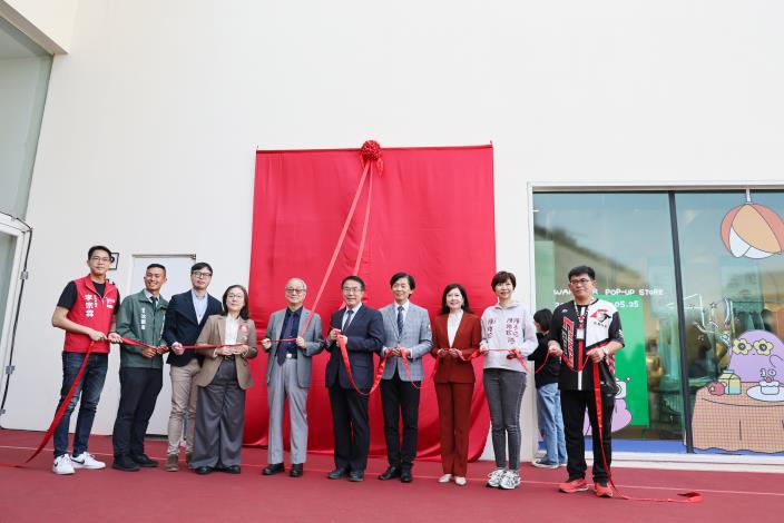 臺南國家美術館籌備處揭牌  黃偉哲：盼讓臺灣的藝術更加發揚光大！