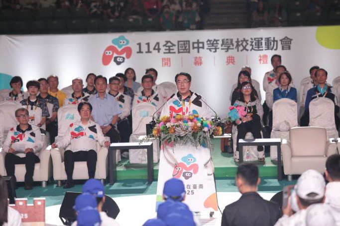 114年全中運台南盛大開幕 22縣市1萬8千位好手參與22個競賽項目