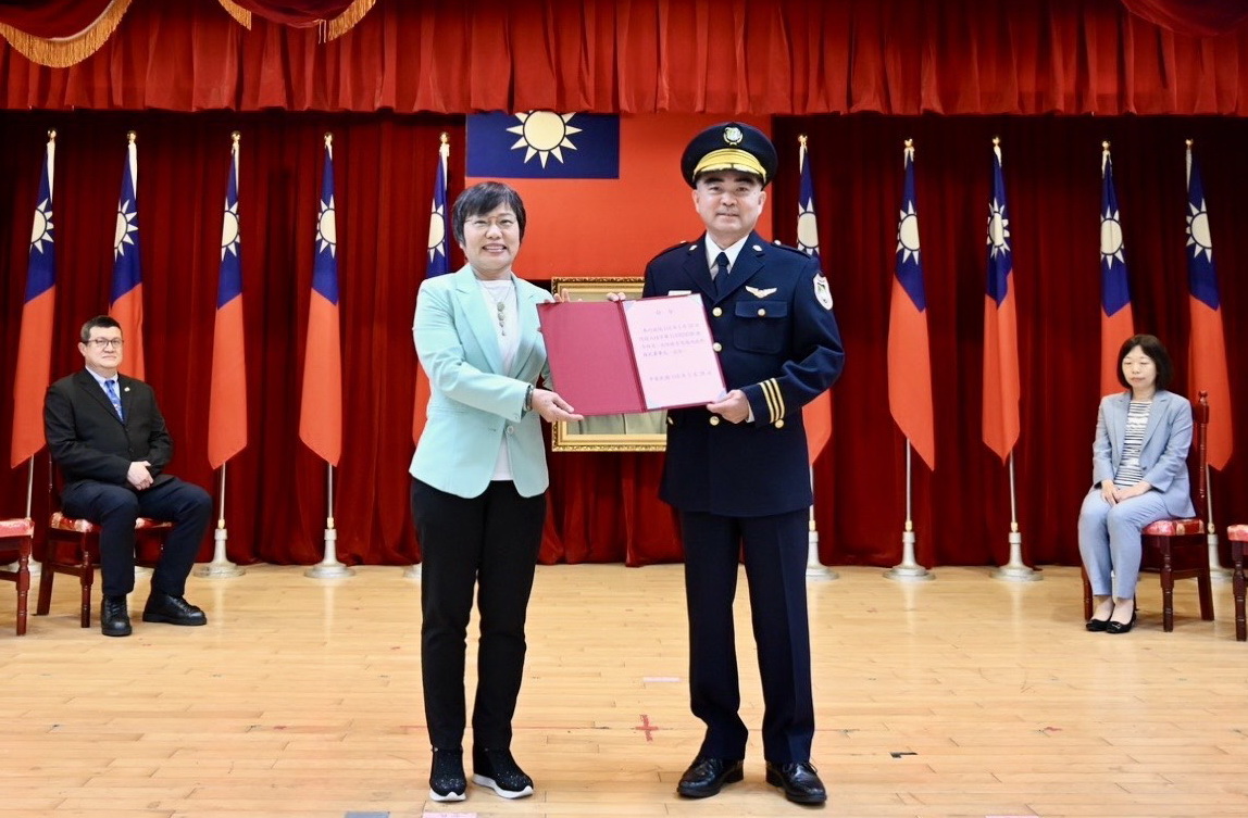 移民署署長林宏恩布達 劉世芳：期許擘劃新局 守護台灣走向共好未來