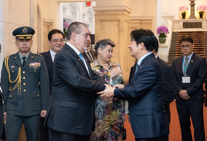 國宴宴請瓜國總統阿雷瓦洛伉儷 賴總統盼續深化合作 團結守護民主自由