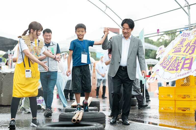 「2025盡情遊戲日」開幕  賴總統盼讓孩子有充分時間及空間盡興遊戲