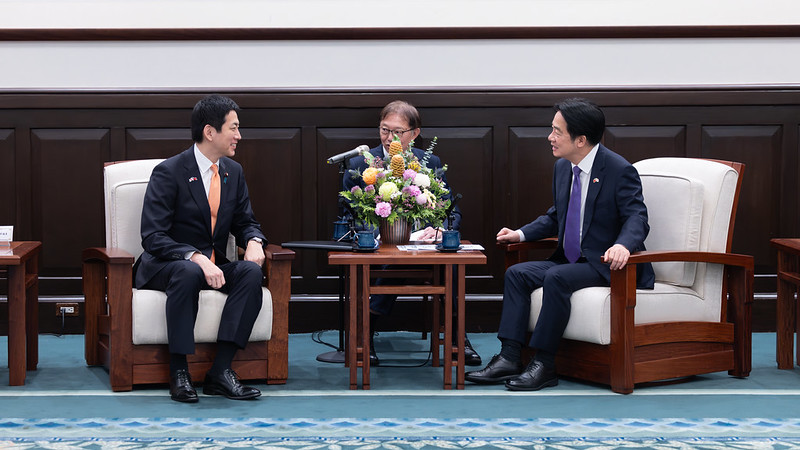 賴總統接見日眾議員小林鷹之 盼深化夥伴關係 確保區域安全穩定發展