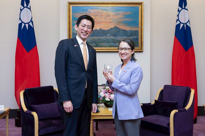 蕭副總統接見小林鷹之眾議員 盼加強合作 建構區域和平穩定堅實力量