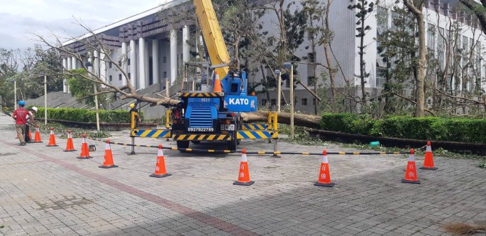 丹娜絲造成台南市體育場館損壞 體育局積極搶修  U12世棒賽可順利進行