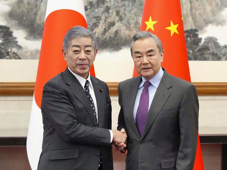 日本外務大臣與中國外長雙邊會談重申台海和平穩定重要性 外交部：歡迎
