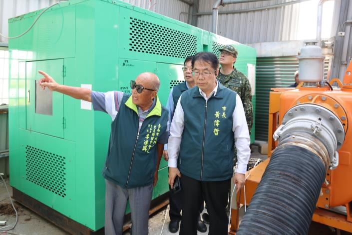 薇帕颱風生成  黃偉哲指示團隊全面整備 並啟動疏散避難與安置機制因應