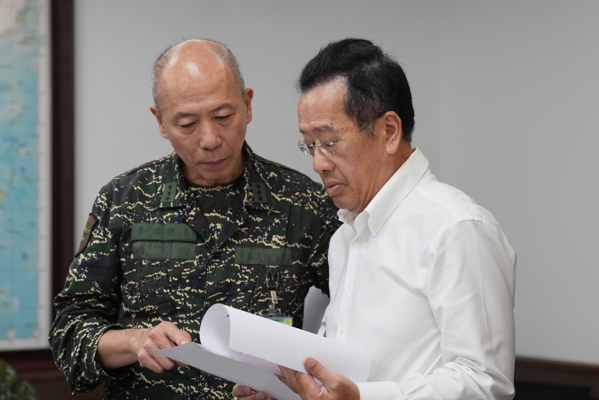 顧立雄宣布「漢光41號演習」結束 同時肯定官兵連續10天9夜全心投入