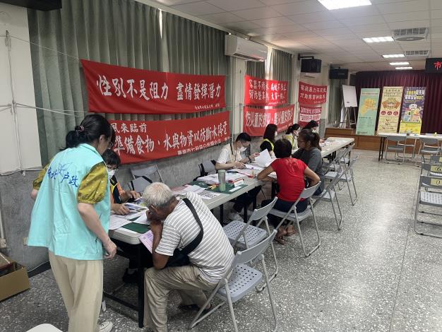 丹娜絲風災區聯合服務中心服務至8/22 黃偉哲：快申辦補助以免影響權益