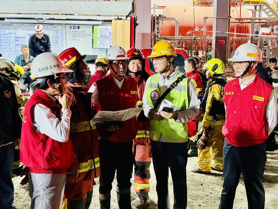 興達電廠晚間發生火警 疑因天然氣洩漏導致起火 明火已熄滅 人員都安全