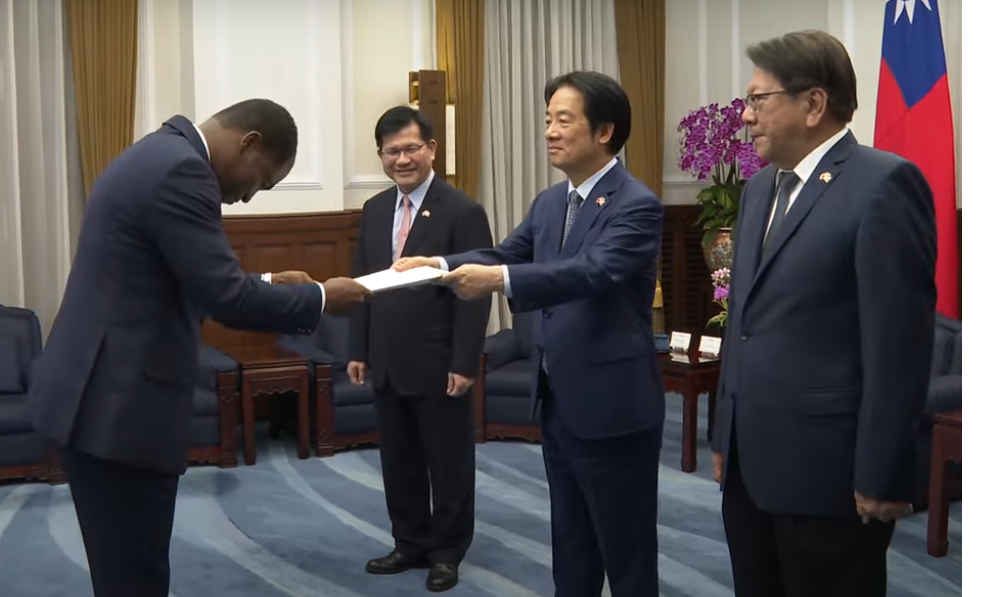 賴總統接受海地新任駐臺大使呈遞到任國書 盼秉堅實合作基礎續深化邦誼