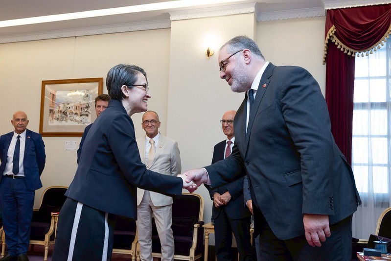 接見法國參議院訪團 蕭副總統盼共同應對全球貿易與地緣政治變動的挑戰