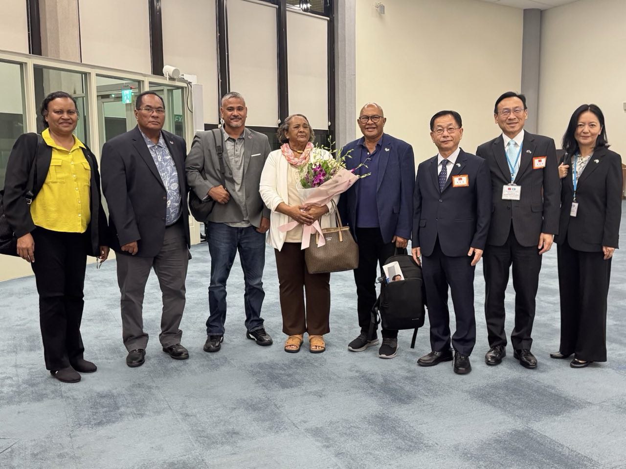 帛琉共和國眾議長柯奈伉儷訪問台灣 瞭解我在智慧城市等領域的最新發展