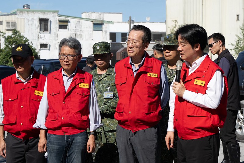 賴總統赴花蓮勘災 指示全力救災、復原與重建 盼全民與花蓮人站在一起