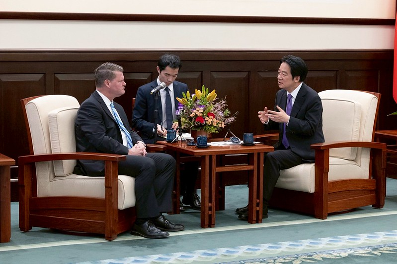 接見印太安全研究所訪團 賴總統強調台灣正積極提升自我防衛能力與韌性