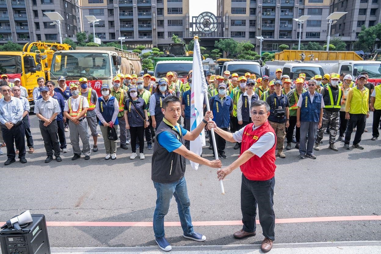 同島一命 守望相助 高雄全力馳援花蓮災區重建 跨局處支援團隊整備出發