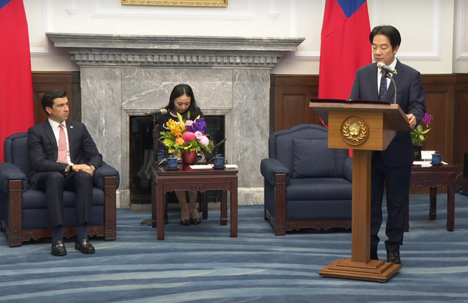 接見美國農業部次長 賴總統盼強化台美農業創新科技及糧食安全韌性合作