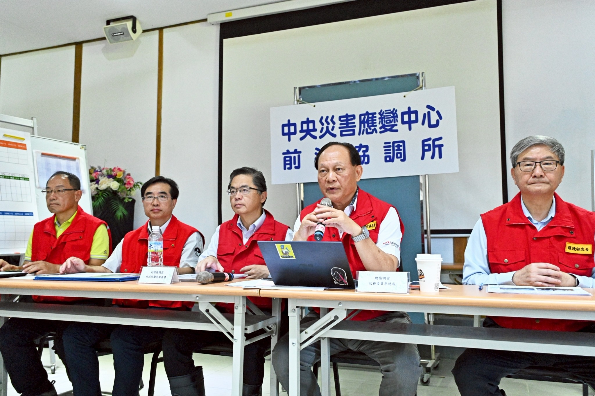 花蓮前進協調所：劃分7村落責任區加速災後復原 中秋節前完成垃圾清理