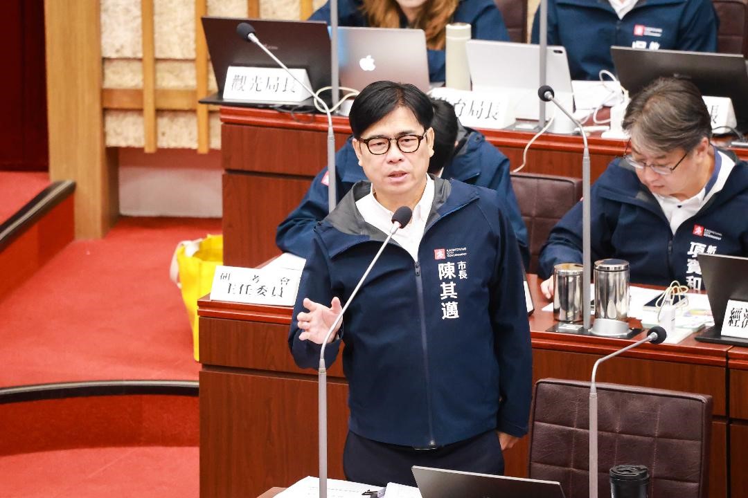 針對高雄火車站招商 陳其邁：將持續與臺鐵討論策略 推動車站周邊開發