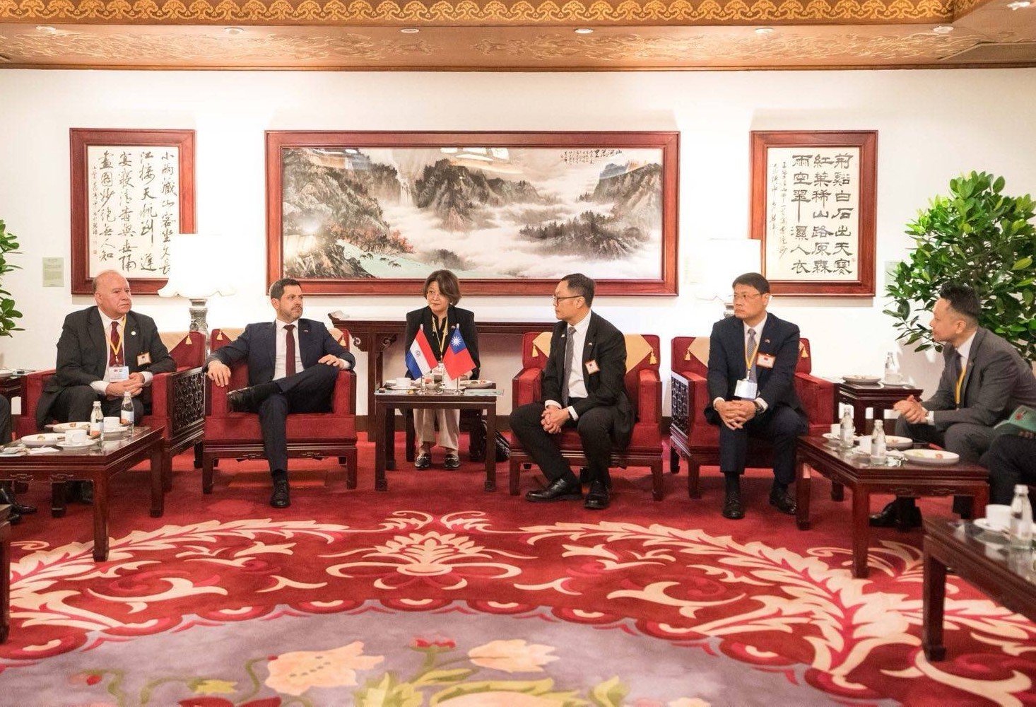 拉丁美洲及加勒比海三友邦訪問團來台參加國慶大典 外交部表達誠摯歡迎