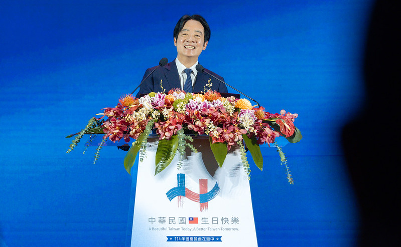 賴總統出席114年國慶晚會 盼國人持續發揚台灣精神 團結合作守護台灣