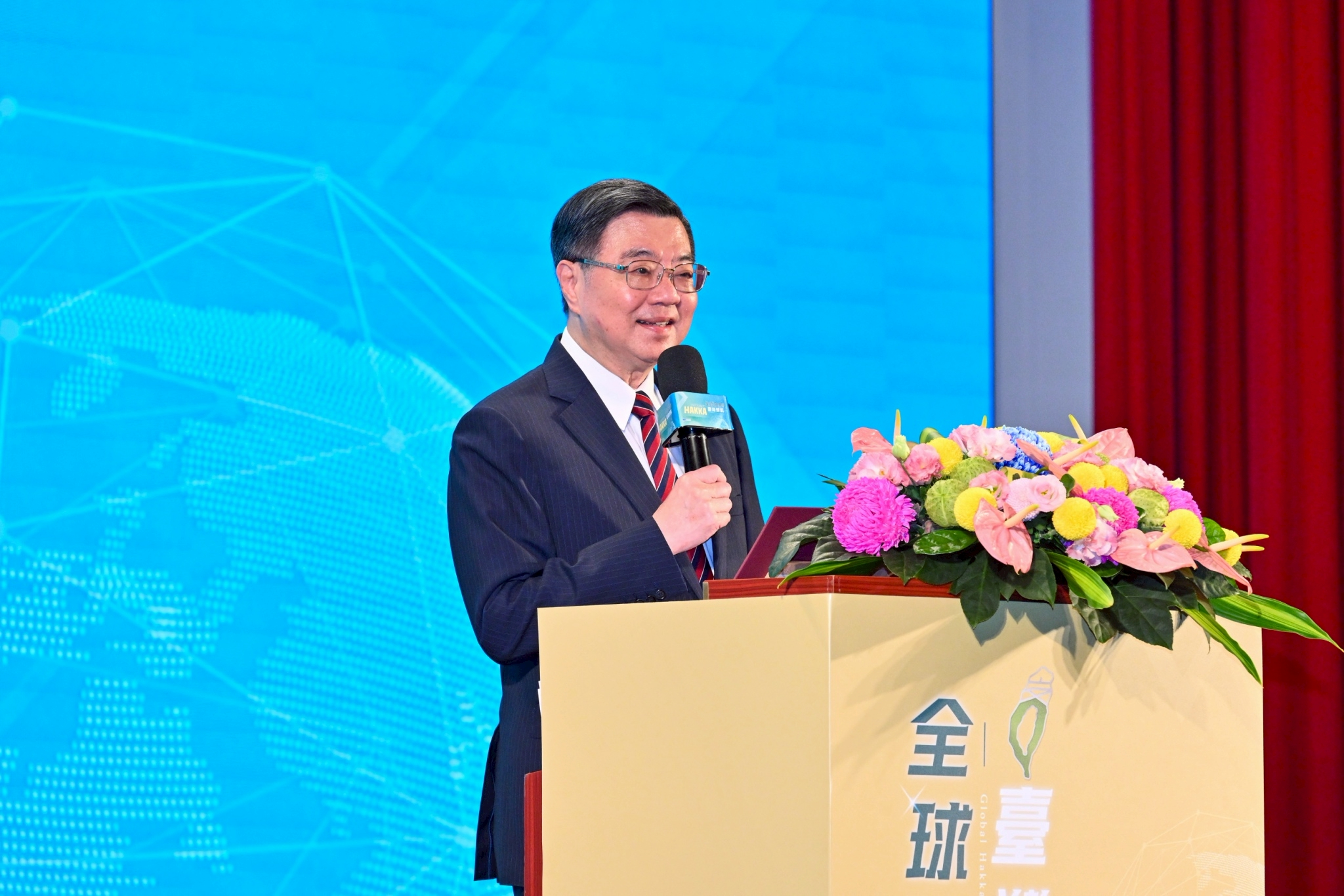 出席全球客家文化會議 卓揆：法令、政策與執行面配合扶植壯大客家文化