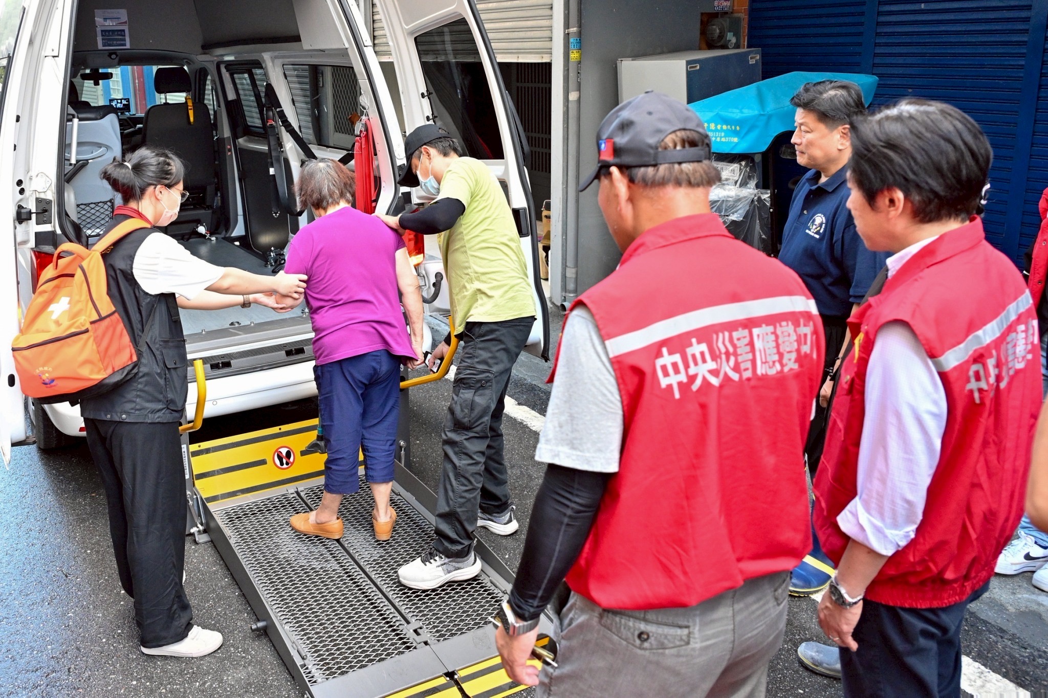 花蓮警戒區疏散撤離演練結束 季連成：發現問題找出答案 安然遠離災害