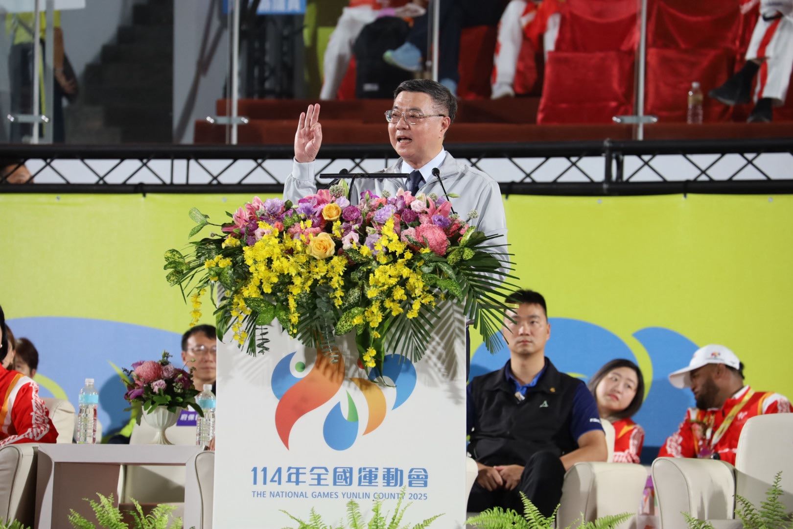 114年全國運動會開幕 卓揆期許選手超越個人最佳成績 並為台灣贏得驕傲