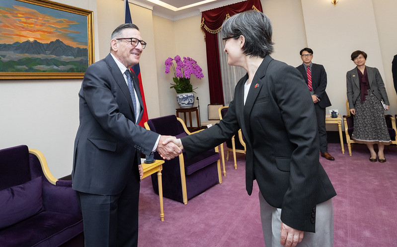 蕭副總統接見澳洲跨黨派國會議員訪團 盼持續攜手合作深化雙邊夥伴關係