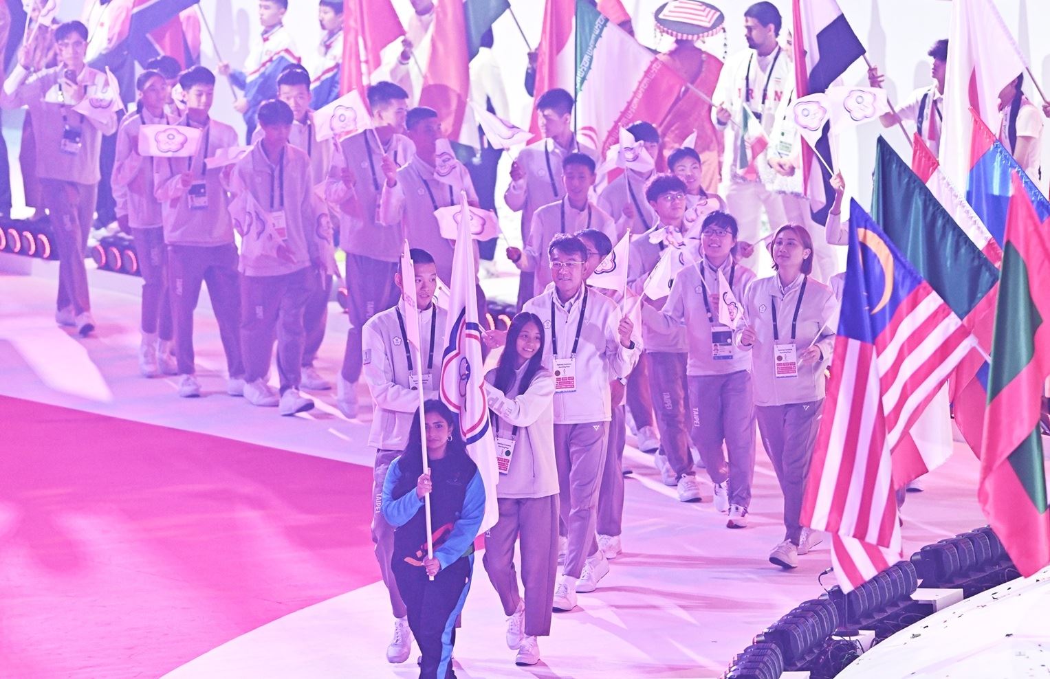 2025巴林亞洲青年運動會開幕 我代表團共有151位選手參加16種運動競賽