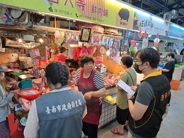 防堵非洲豬瘟 台南市府啟動防疫機制 全力守護食安、穩定市場豬肉供應