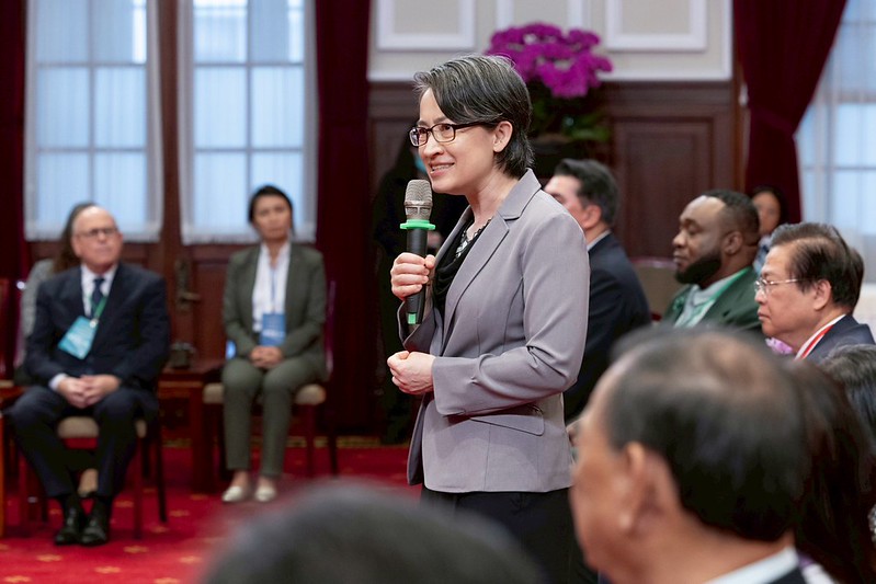 蕭副總統接見優良商人得獎者 期盼共同因應國內外諸多挑戰持續穩健發展