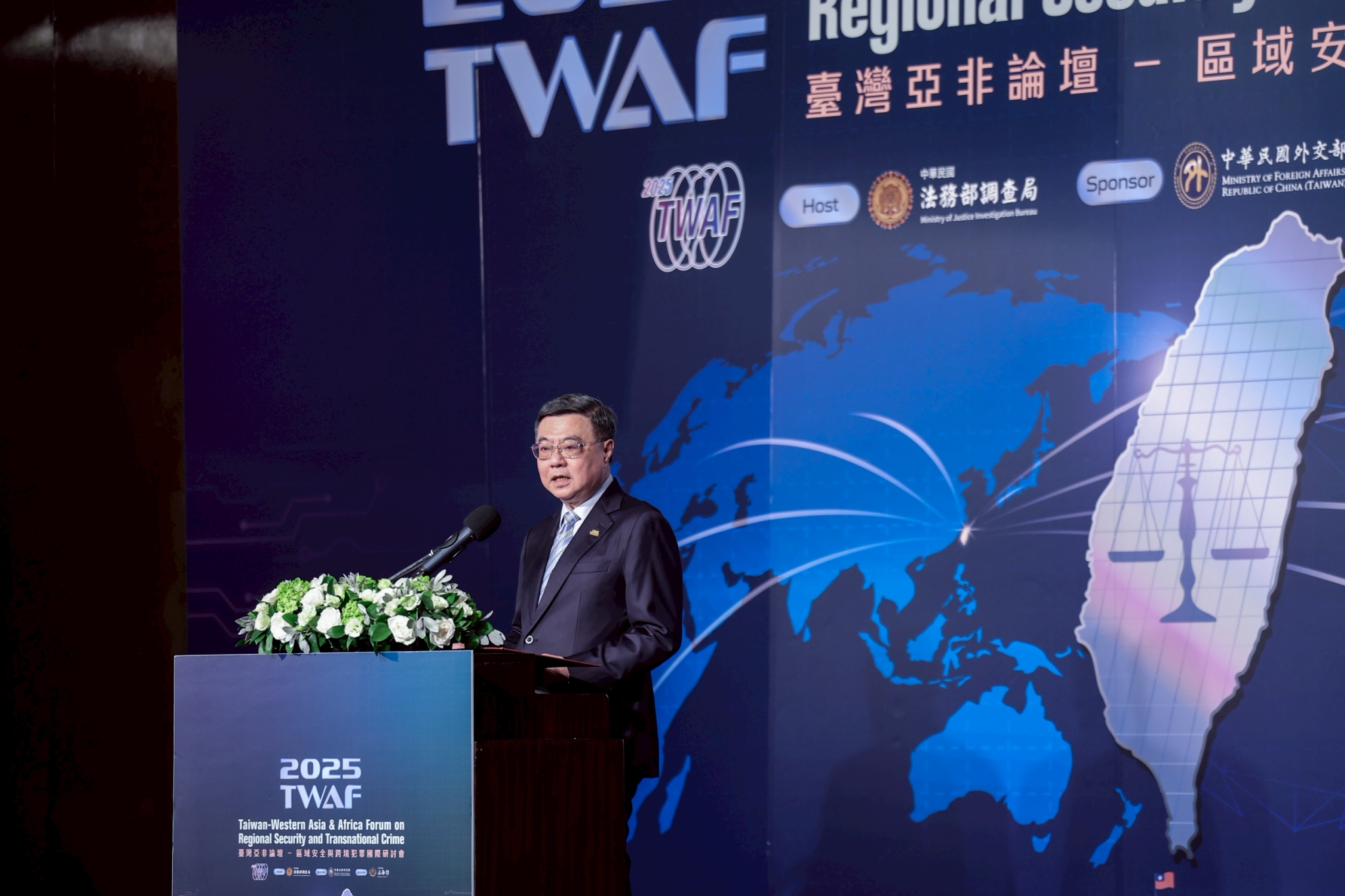 出席台灣亞非論壇 卓揆盼與理念相近國家共築安全、信任與公義的國際秩序