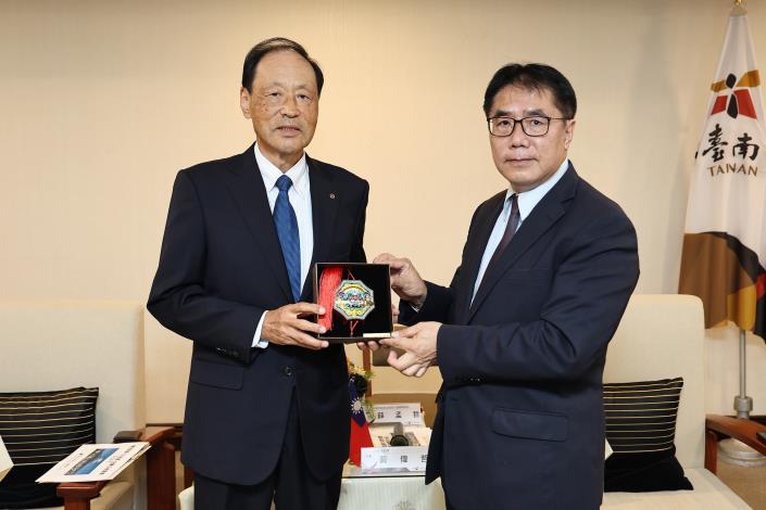 日本鹿兒島商工會議所前來拜會 黃偉哲盼產官齊力帶動雙邊商業觀光交流