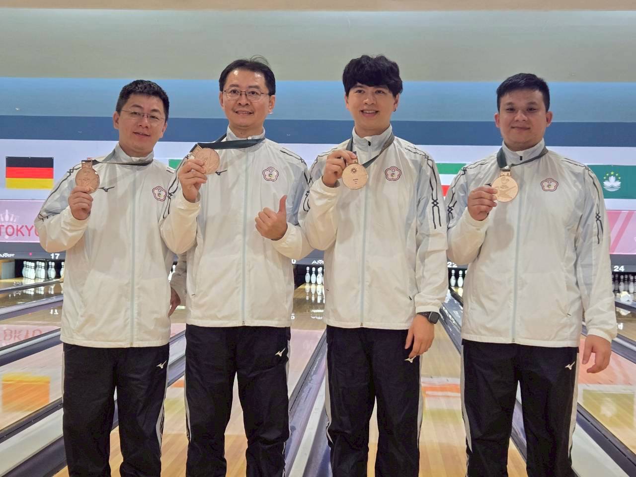 2025夏季達福林匹克運動會 台南保齡球好手盧泰安 奪得男子團體組銅牌