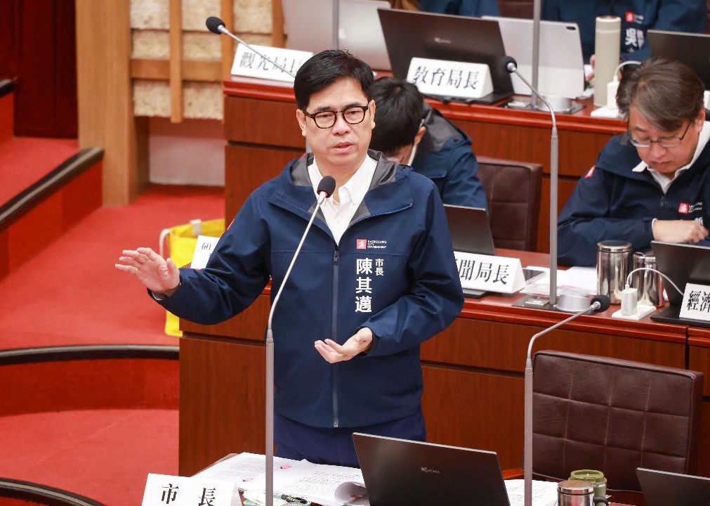 打造高雄成AI智慧城市 陳其邁：持續推動淨零接軌國際 加速產業能源轉型